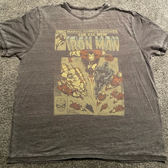 Marvel Iron Man Vintage Graphic Tee - Picture 1 of 1